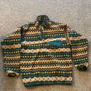 Patagonia Synchilla  snap T fleece pullover - medium